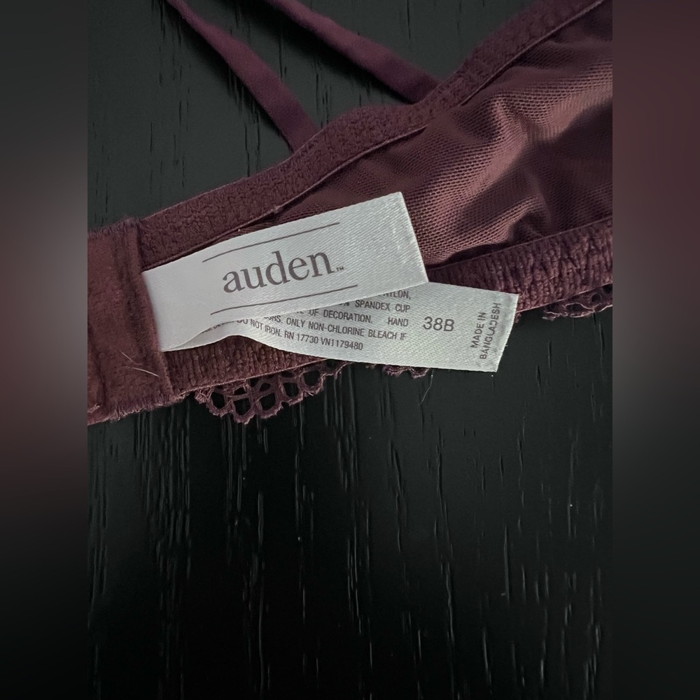 🛍️Auden Brown Lace Trimmed Bra - Picture 7 of 7